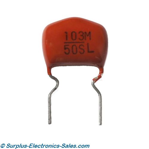 .01uF 50V Metallized Polyester Film Capacitor